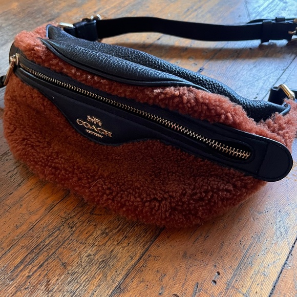 COACH Sherling Belt/Sling Bag - Picture 8 of 10